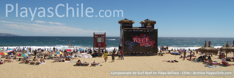 playa re&ntilde;aca chile reef alas latin tour surf campeonato super chile 2012