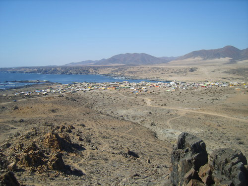 Vista desde el Cerro a Carrizal Bajo 