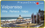 Playas de Valparaiso, Reñaca y Viña del Mar